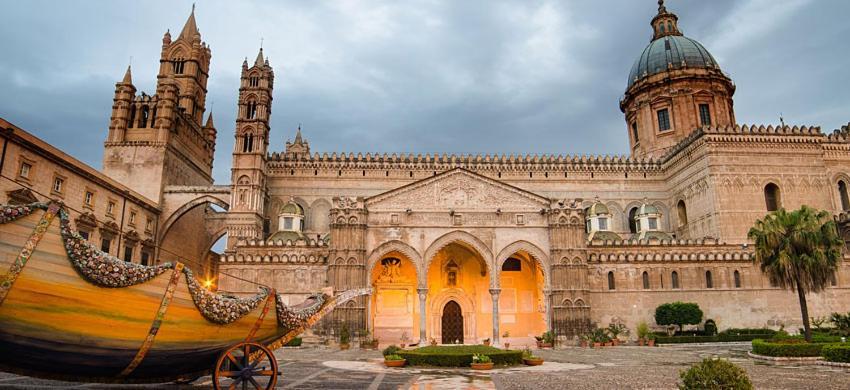 Blue Bubbles Cattedrale Appartement Palermo Buitenkant foto
